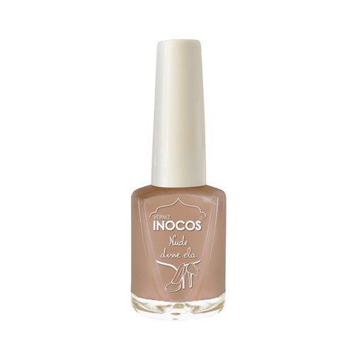 Esmalte de uñas Inocos Maria Manuela nude beige ultracremoso 9ml