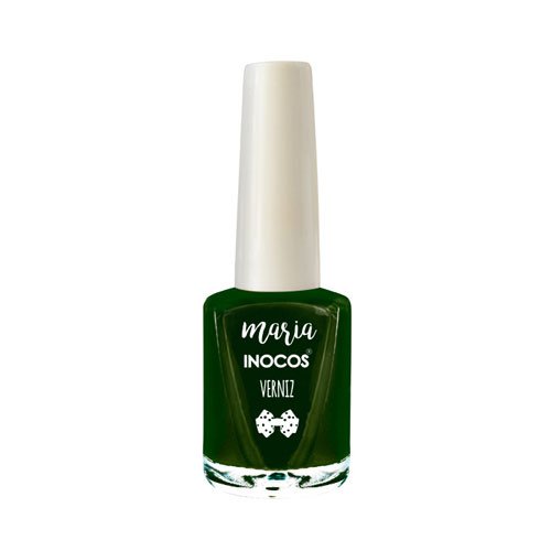 Esmalte de uñas Inocos Maria Joaquina verde oliva ultracremoso 9ml