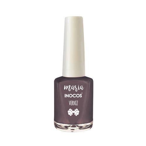 Esmalte de uñas Inocos Maria Antonia gris plomo ultracremoso 9ml