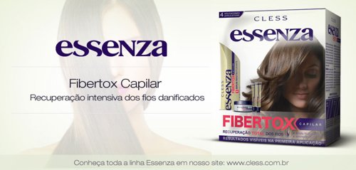 Kit de botox capilar Cless Essenza Fibertox 310g