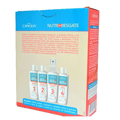 Keratin treatment kit Capicilin Nutri Rescue with keratin & arginine 400ml