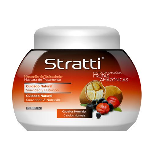 Mascarilla Stratti Frutas Amazónicas cuidado natural con keratina 1100g Mascarilla Stratti Frutas Amazónicas cuidado natural con keratina 1100g