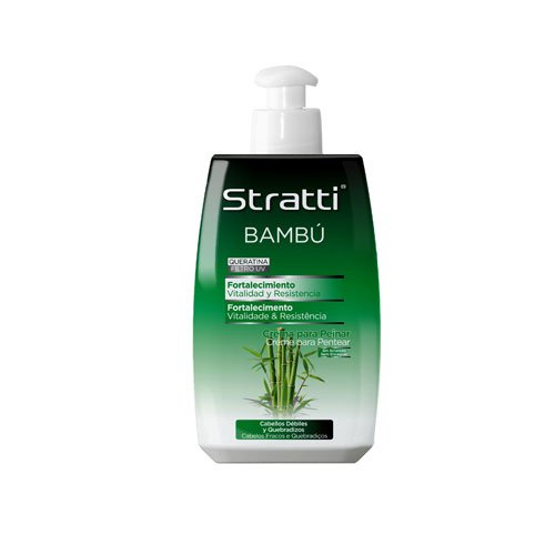 Leave-in cream Stratti Bamboo vitality & strength with keratin 300ml