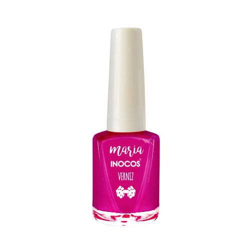 Esmalte de uñas Inocos Maria Ana rosa oscuro ultracremoso 9ml