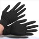 Gloves Eurostil latex black 1 pair