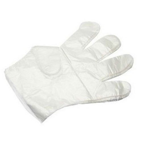 Guantes Eurostil plástico transparente un solo uso 1 par