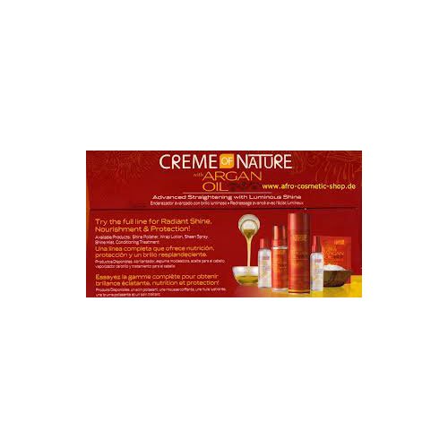 Permanent relaxer kit Creme of Nature regular with argan oil 201g