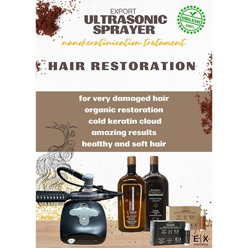 Ultrasonic Sprayer Export Cosmetics for Nanokeratinization