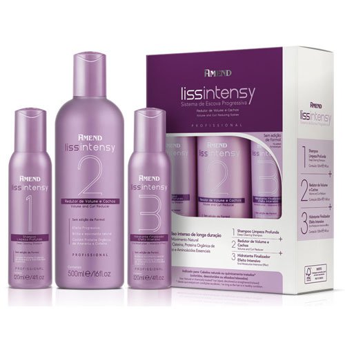 Pack alisado brasileño Amend Liss Intensy 4 productos