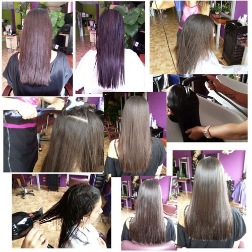 Brazilian straightening pack Amend Liss Intensy 4 products