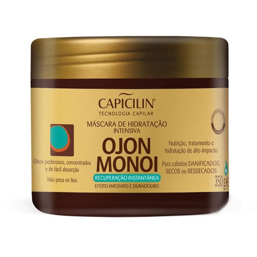 Mascarilla Capicilin Aceites de Ojon y Monoi recuperación instantánea 350g