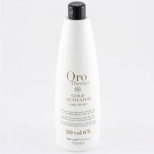 Activador de tinte Fanola Oro Therapy 24k 20vol 6% 1L