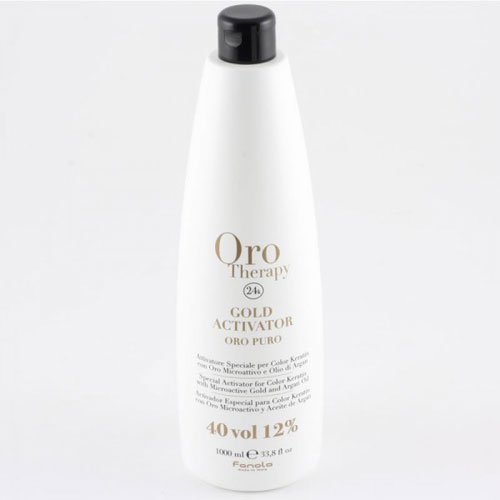 Hair dye activator Fanola Oro Therapy 24k 40vol 12% 1L