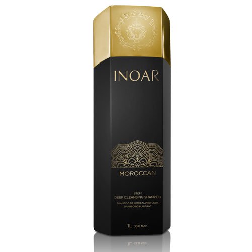 Brazilian straightening pack Inoar Moroccan Hair Treatment 2x1L BrasilyBelleza
