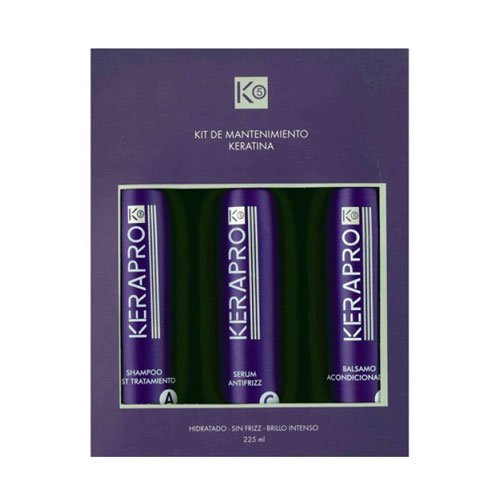 Kit Kativa Kerapro Mantenimiento Alisado 3 Productos