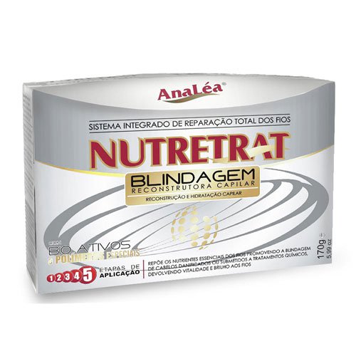 Kit tratamiento de keratina Nutretrat blindaje reconstructor capilar 170g Kit tratamiento de keratina Nutretrat blindaje reconstructor capilar 170g