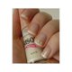 Nail polish Risqué Ti Ti Ti white gloss porcelain 8ml