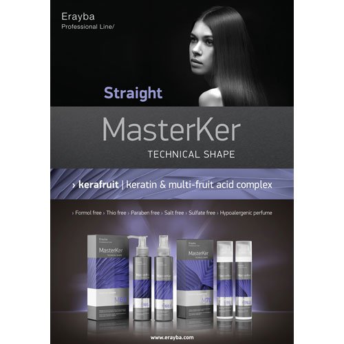 Permanent relaxer kit Erayba Masterker M70 with keratin 300ml