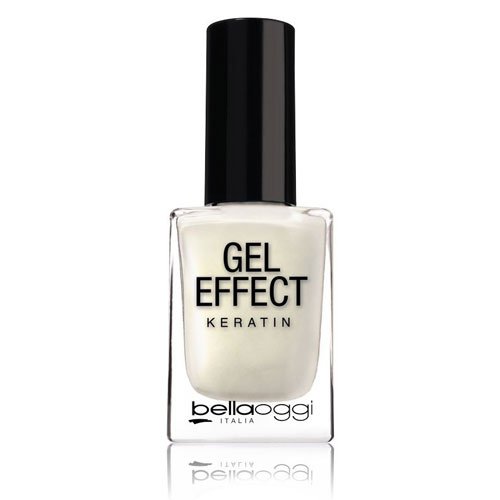 Nail polish Gel Effect Keratin 08 Pearl White 10ml