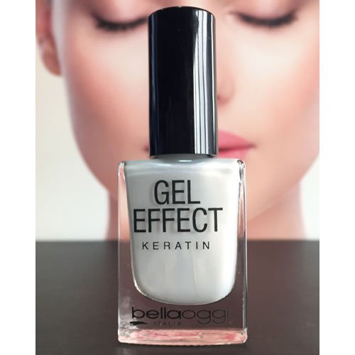 Esmalte de uñas Gel Effect Keratin 08 Pearl White 10ml