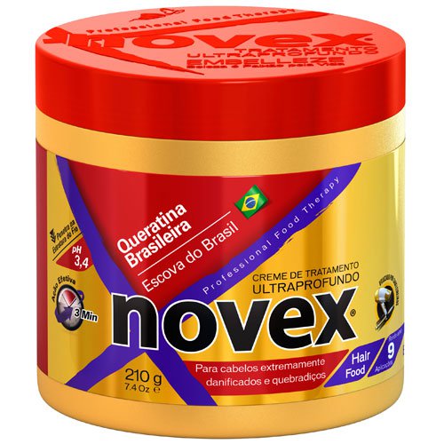 Mascarilla Novex Queratina 210g - BrasilyBelleza