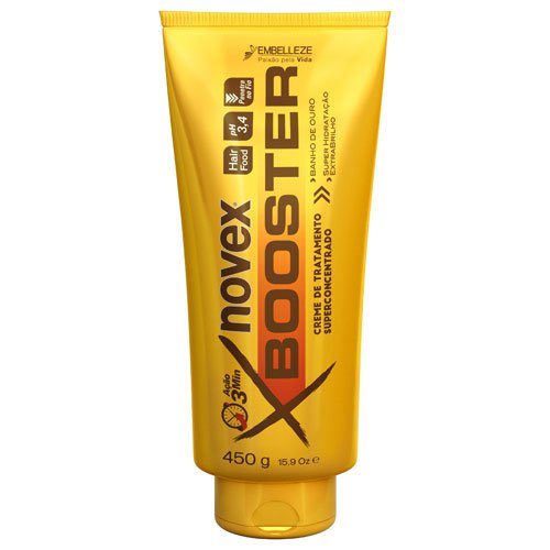 Carga de Keratina Novex Gold Booster 450g