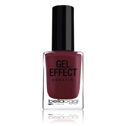 Esmalte de uñas Gel Effect Keratin 04 Wine vino 10ml