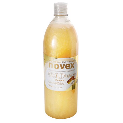 Shampoo Novex Gold Light clean & shine up+ salt-free 1L