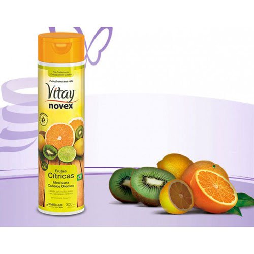 Shampoo Novex Citrus Fruit oily hair salt-free 300ml