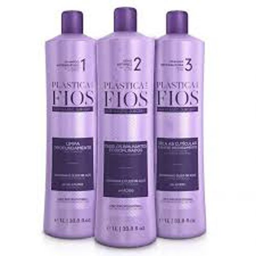 Straightening Pack Cadiveu Plástica dos Fios 3x1L