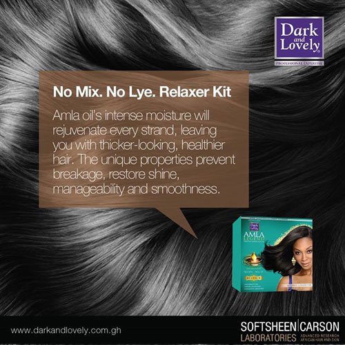 Permanent relaxer kit SoftSheen-Carson Dark and Lovely Amla Legend Oil 355g