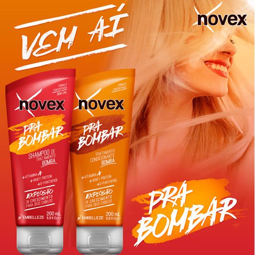 Acondicionador Novex Para Bombar 200ml