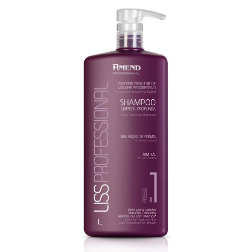 Pack alisado brasileño Amend Liss Intensy con keratina 3x1L