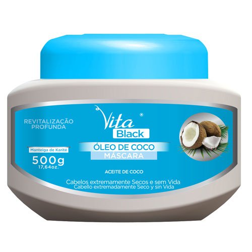 Mask Vitablack Coconut Oil deep revitalization with shea butter 500g