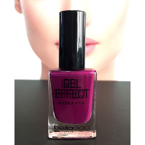 Nail polish Gel Effect Keratin 03 Dhalia pink 10ml
