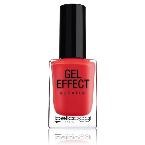 Esmalte de uñas Gel Effect Keratin 37 Glossy Pink rojo 10ml