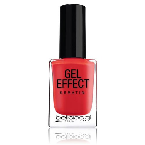 Esmalte de uñas Gel Effect Keratin 39 Poppy Red rojo 10ml