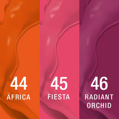 Nail polish Gel Effect Keratin 44 Africa orange 10ml