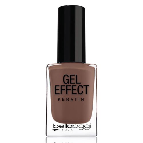 Esmalte de uñas Gel Effect Keratin 49 Chocolate marrón 10ml