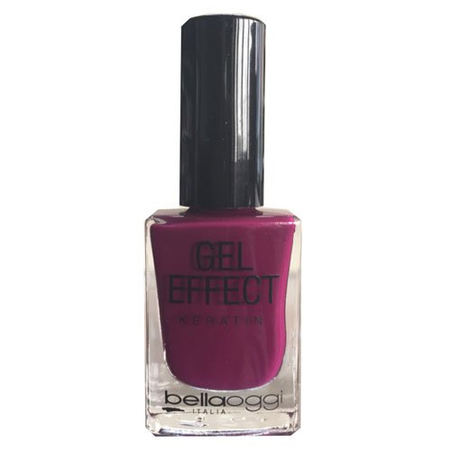 Nail polish Gel Effect Keratin 57 Bitter Sangria purple 10ml