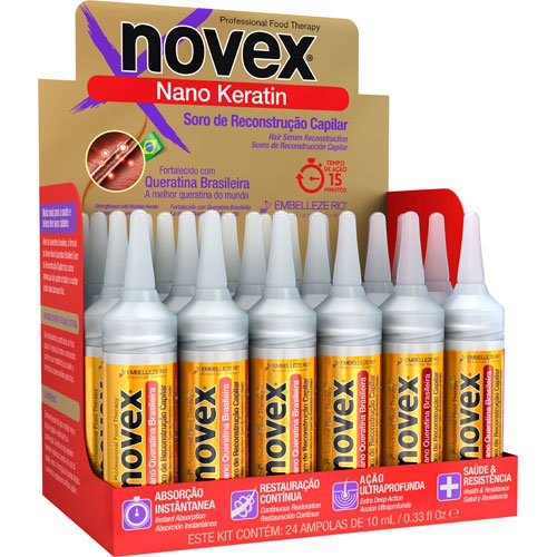 Dosis Nutrire Novex Queratina Brasileña 10ml Dosis Nutrire Novex Queratina Brasileña 10ml