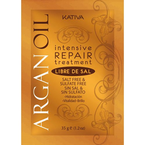 Sachet mask Kativa Argan intensive repair treatment 35g