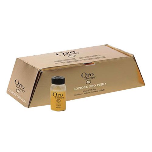 Loción Fanola Oro Therapy 24k keratina y argán 10ml