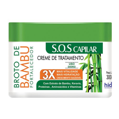 Mascarilla Hidran Broto de Bambú Fortalecedor 300g