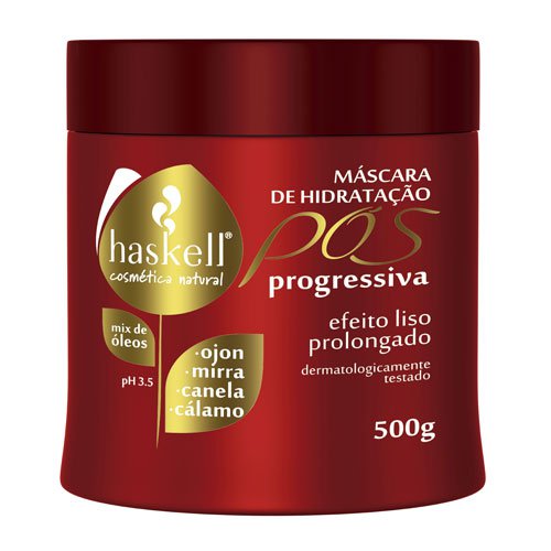 Mascarilla Haskell Postalisado liso prolongado 500g Mascarilla Haskell Postalisado liso prolongado 500g