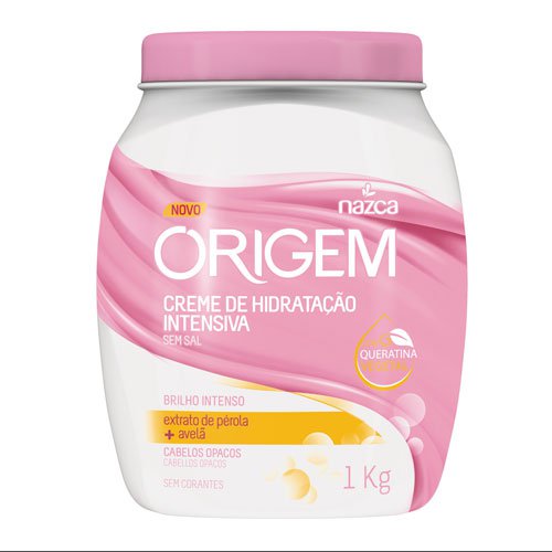 Mascarilla Nazca Origem Brillo Intenso con pérola, avellana y queratina 1Kg Mascarilla Nazca Origem Brillo Intenso con pérola, avellana y queratina 1Kg