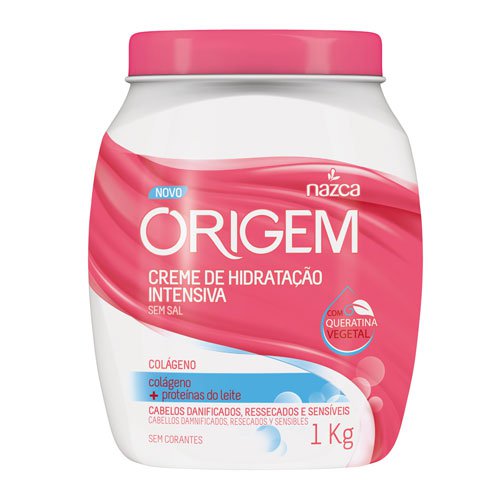 Mascarilla Nazca Origem Reparación con colágeno, proteínas de la leche y queratina 1Kg