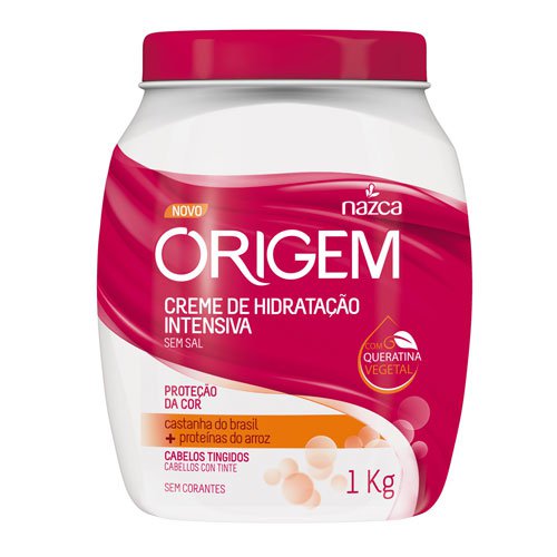 Mascarilla Nazca Origem Protección del Color con castaña de Brasil, proteínas de arroz y queratina 1Kg Mascarilla Nazca Origem Protección del Color con castaña de Brasil, proteínas de arroz y queratina 1Kg