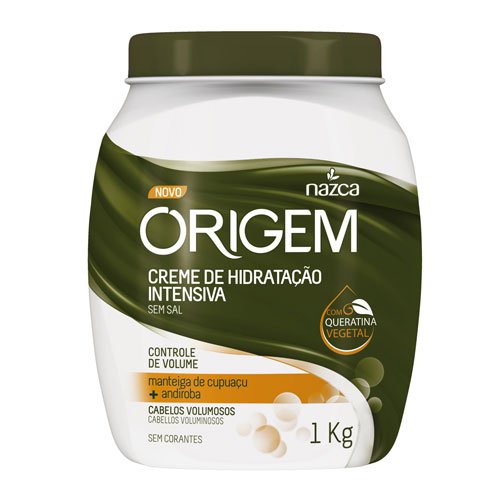 Mascarilla Nazca Origem Control de Volumen con manteca de cupuaçu, andiroba y queratina 1Kg