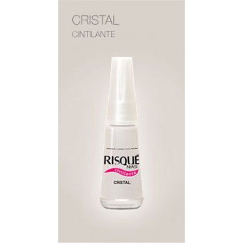 Nail polish Risqué Cristal white pearly 8ml